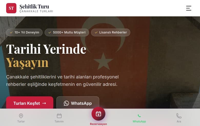 Şehitlik Turu — Çanakkale Tur Rezervasyon Platformu